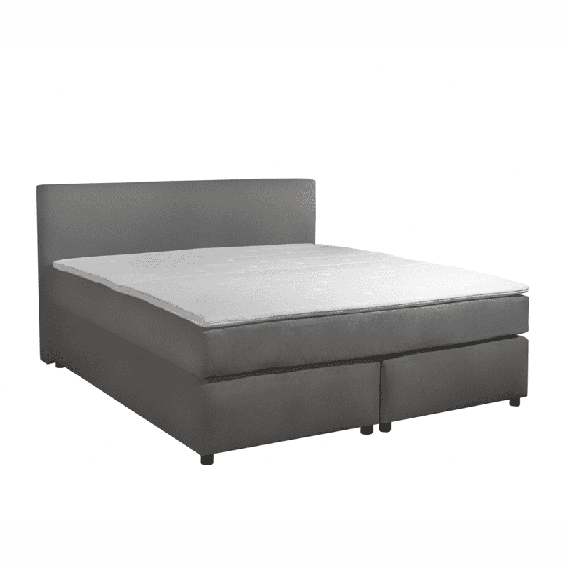 Mörgenn Boxspring Parga - Lederlook - Complete set - 90x200 - Velaria Interiors