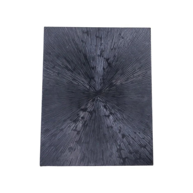 Bijzettafel Fletcher - 38x30x65 - Zwart - Ijzer/aluminium - Velaria Interiors