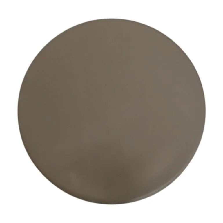 Bijzettafel rond - Taupe - metaal - Velaria Interiors