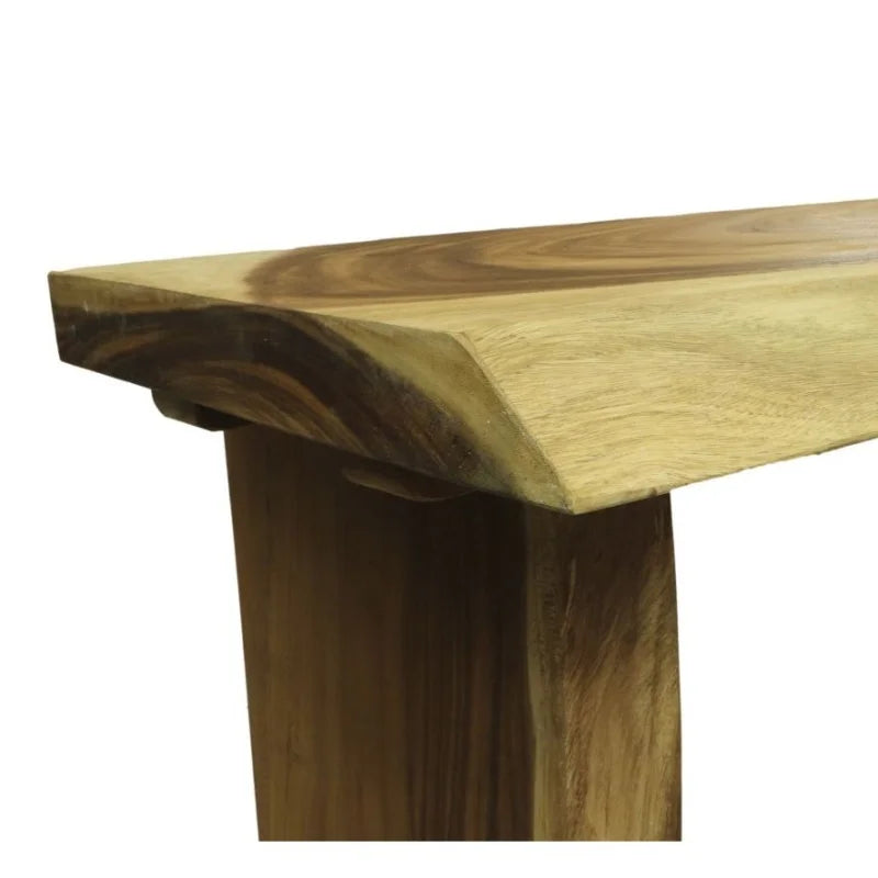 Console tafel - 140x40x80 - Naturel - Munggur - Velaria Interiors