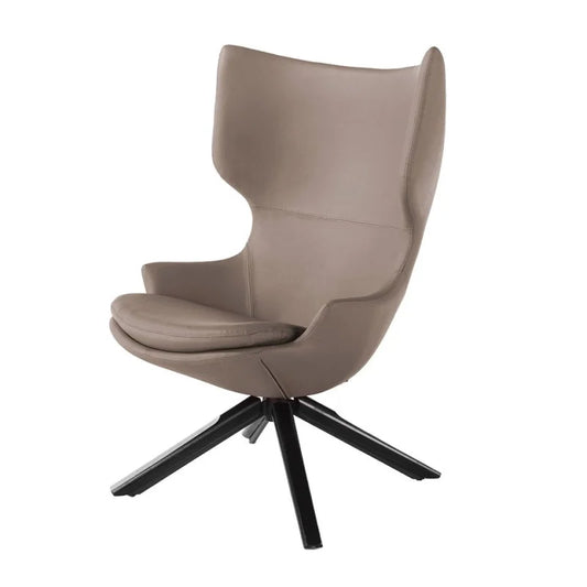 Draaifauteuil Revuelto - Leer - Velaria Interiors