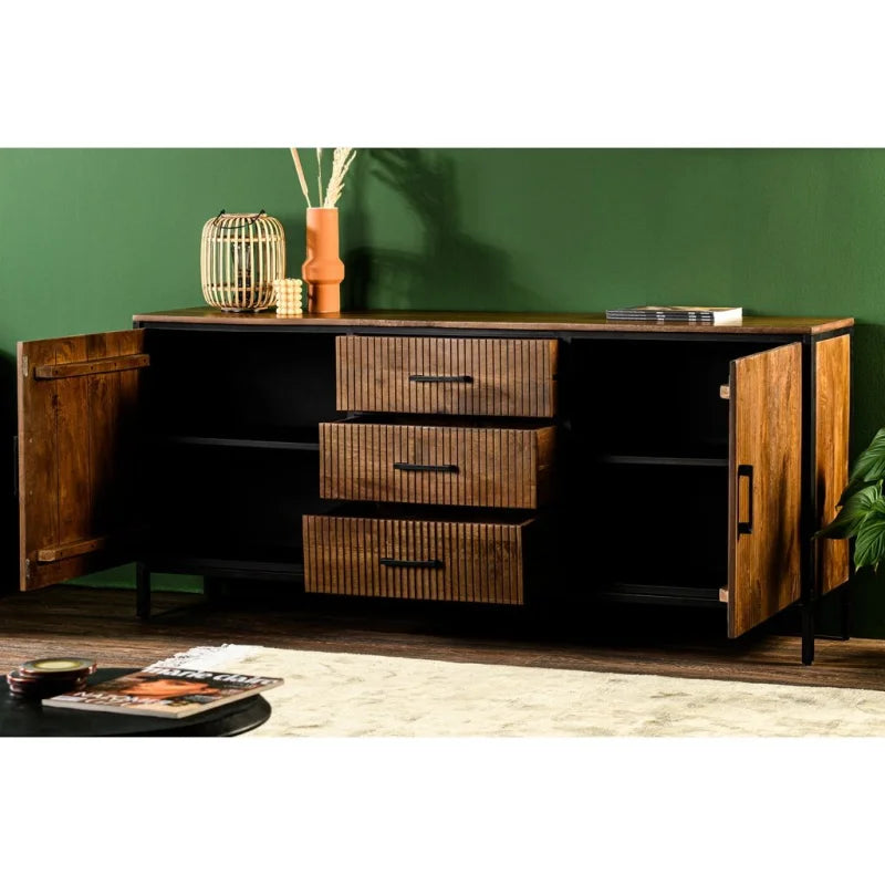 Dressoir, 180 cm, B430 bruin - Velaria Interiors