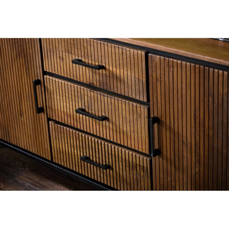 Dressoir, 180 cm, B430 bruin - Velaria Interiors