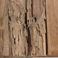 Eettafel Atlanta - 180x90x78 - Naturel/zwart - Rustiek oud teak/metaal - Velaria Interiors