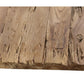 Eettafel Atlanta - 180x90x78 - Naturel/zwart - Rustiek oud teak/metaal - Velaria Interiors