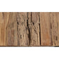 Eettafel Atlanta - 180x90x78 - Naturel/zwart - Rustiek oud teak/metaal - Velaria Interiors