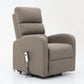 Elektrische relaxfauteuil met lift 'Brugge' in stof Taupe