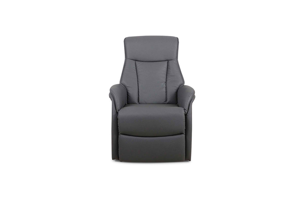 Elektrische Relaxfauteuil met lift 'Miami' PU Grijs