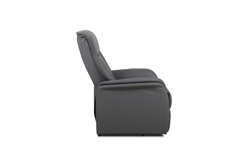 Elektrische Relaxfauteuil met lift 'Miami' PU Grijs