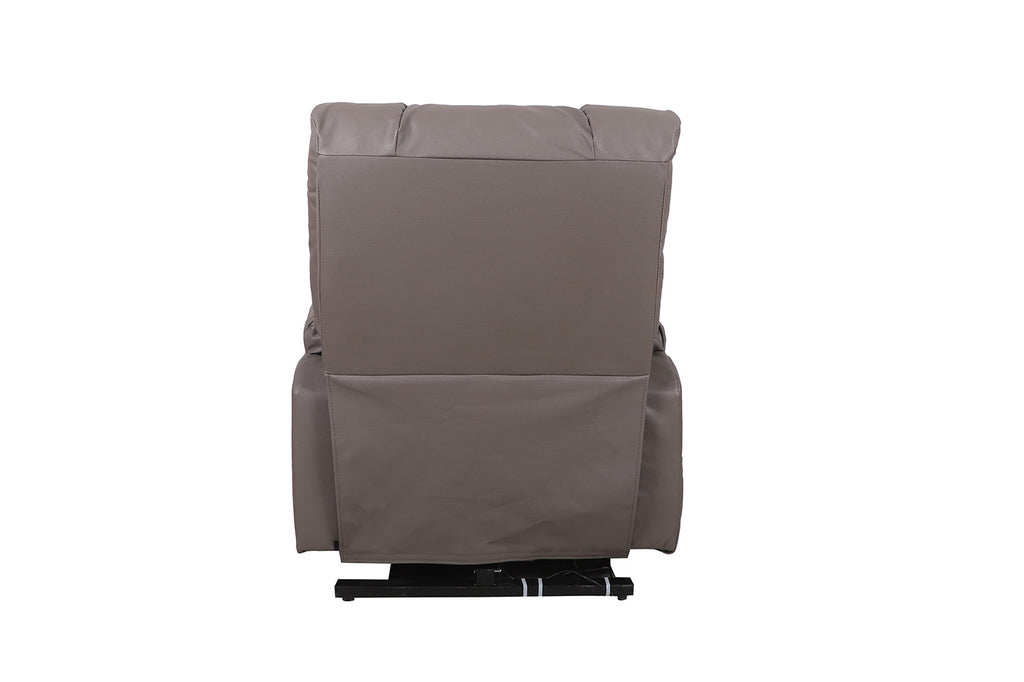 Elektrische Relaxfauteuil met lift 'Osaka' PU Taupe