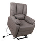 Elektrische Relaxfauteuil met lift 'Osaka' PU Taupe