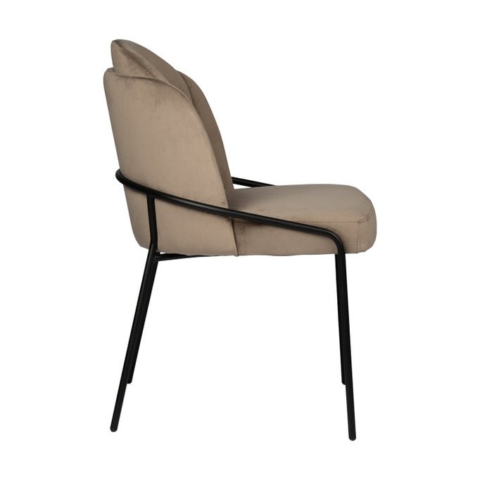 Fjord chair Dove Set van 2 - Velaria Interiors