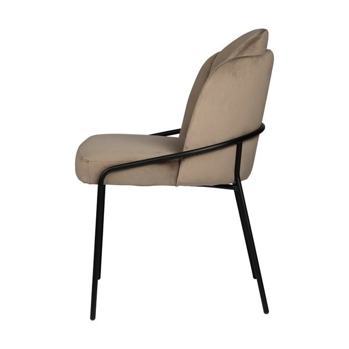 Fjord chair Dove Set van 2 - Velaria Interiors