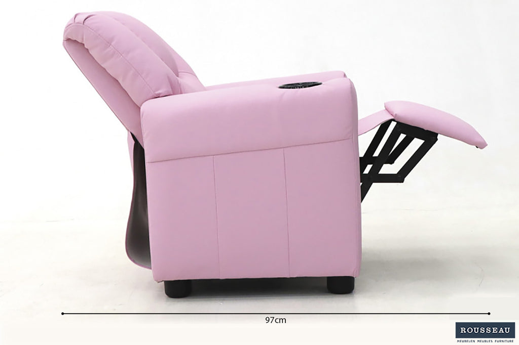 Mini-Relax 'Renée' verstelbaar PU Pink