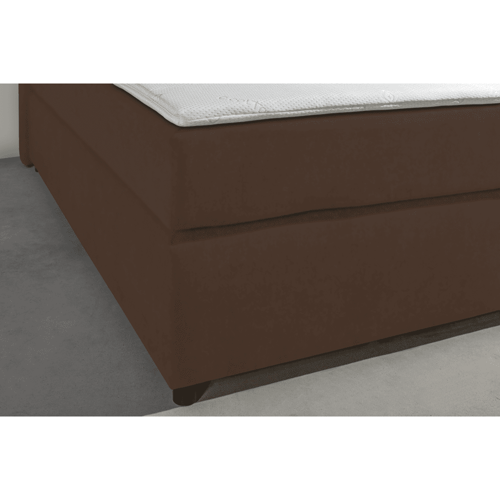 Mörgenn Boxspring Parga - Lederlook - Complete set - 140x210 - Velaria Interiors