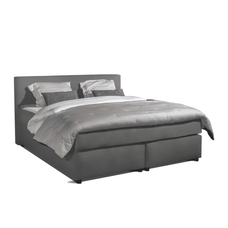 Mörgenn Boxspring Parga - Lederlook - Complete set - 140x220 - Velaria Interiors