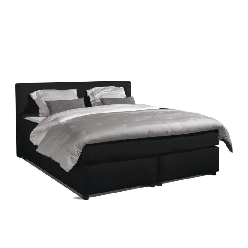 Mörgenn Boxspring Parga - Lederlook - Complete set - 160x200 - Velaria Interiors