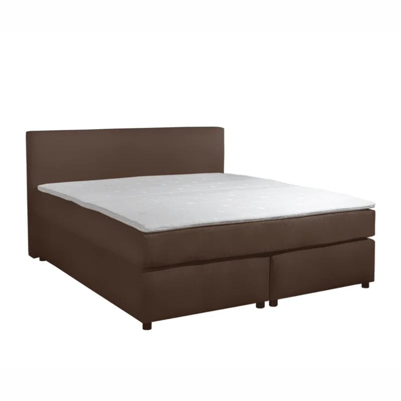 Mörgenn Boxspring Parga - Lederlook - Complete set - 160x210 - Velaria Interiors