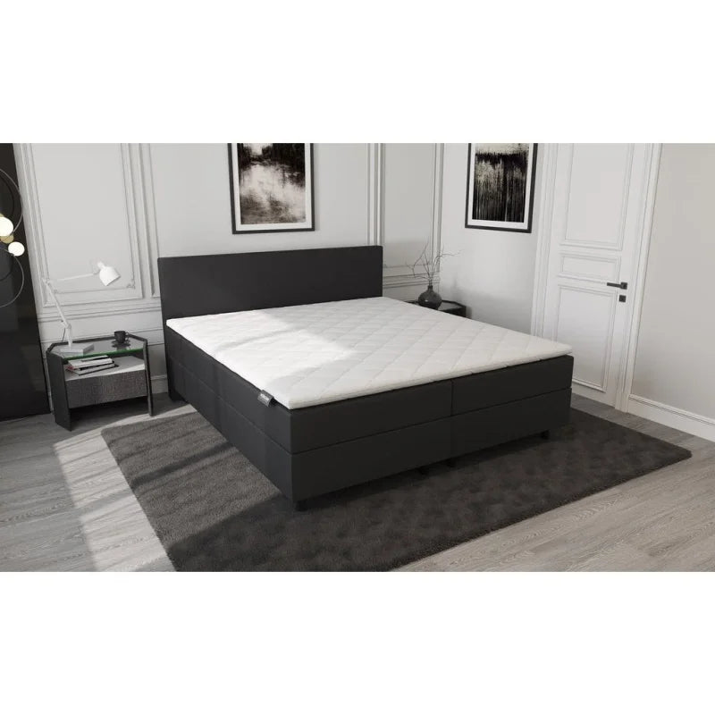 Mörgenn Opberg Boxspring Zwart 180x200 - Velaria Interiors