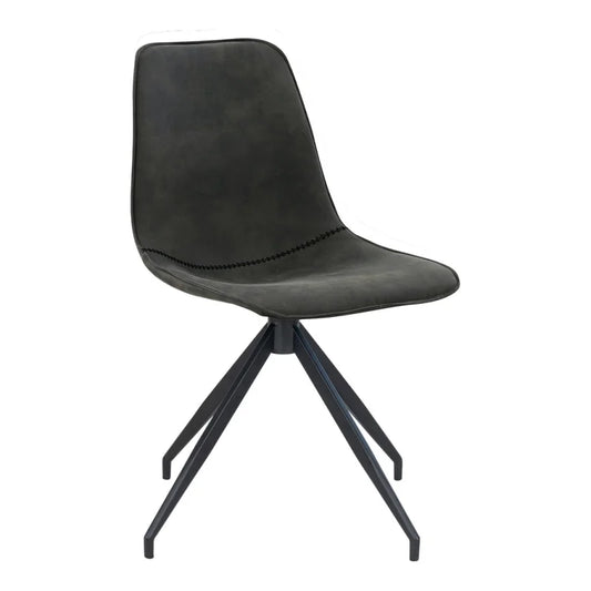 Monaco Dining chair - Donkergrijs Set van 2 - Velaria Interiors