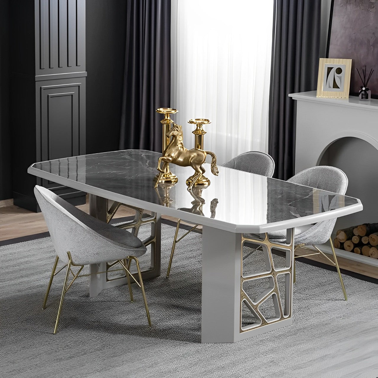 Monaco Eettafel - Velaria Interiors