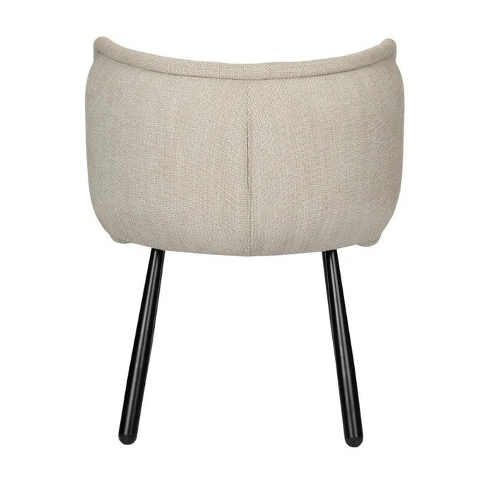 Panda Arm Chair Beige - Velaria Interiors