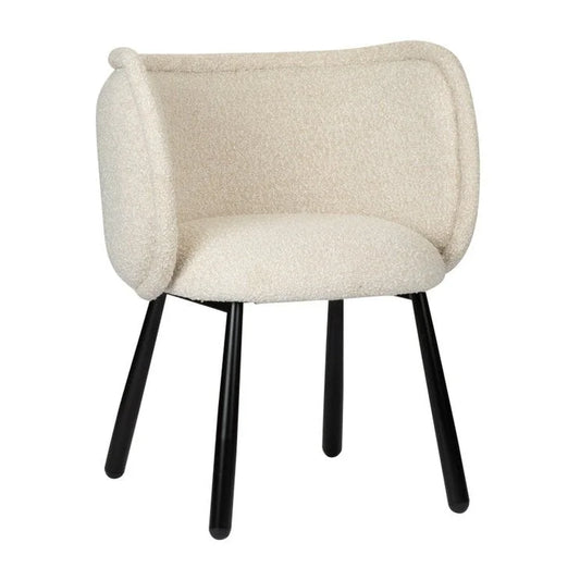 Panda Arm Chair White Pearl - Velaria Interiors