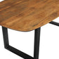 PROMO - Tafel 'Isabella' 200 cm U-Poot Ovaal Mango hout (2c) - Velaria Interiors