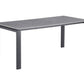 PROMO - Tafel 'Zeus' 180 cm Rechthoekig Steen Grijs (3c) - Velaria Interiors