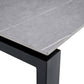 PROMO - Tafel 'Zeus' 180 cm Rechthoekig Steen Grijs (3c) - Velaria Interiors