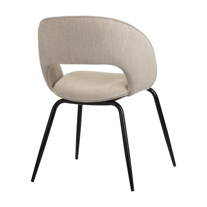 Rainbow Chair Beige Set van 2 - Velaria Interiors