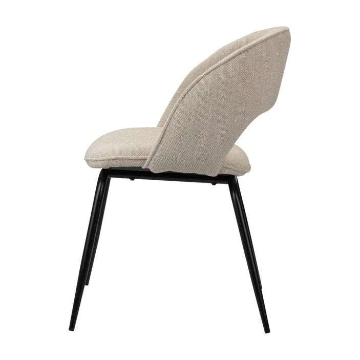 Rainbow Chair Beige Set van 2 - Velaria Interiors