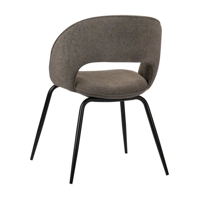 Rainbow Chair Taupe Set van 2 - Velaria Interiors