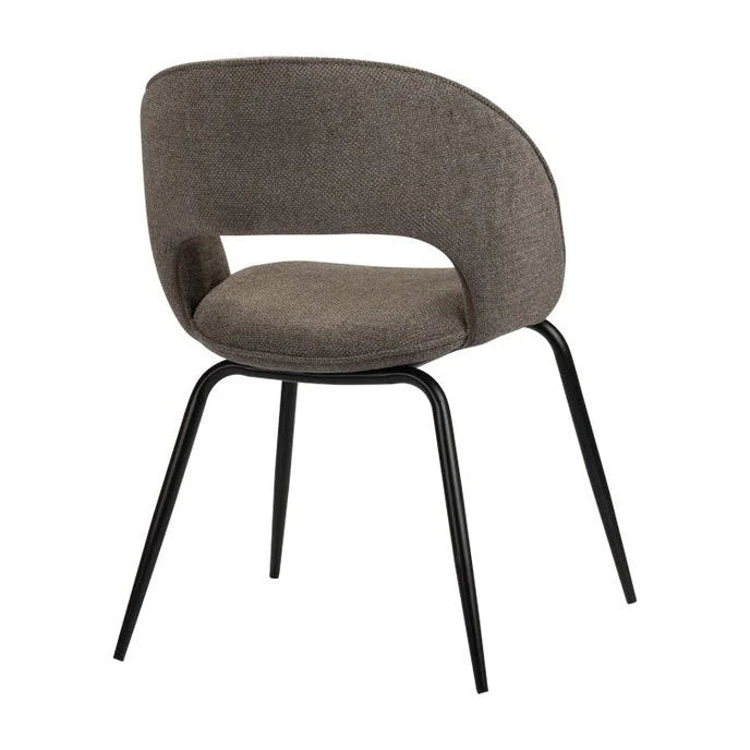 Rainbow Chair Taupe Set van 2 - Velaria Interiors