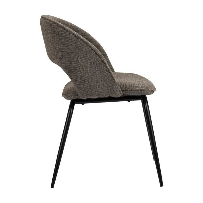 Rainbow Chair Taupe Set van 2 - Velaria Interiors