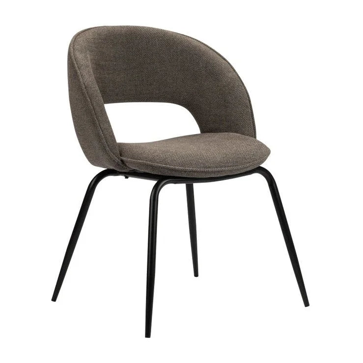 Rainbow Chair Taupe Set van 2 - Velaria Interiors