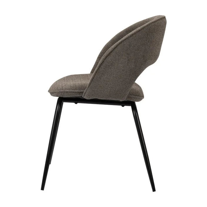 Rainbow Chair Taupe Set van 2 - Velaria Interiors