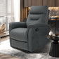 Fauteuil  'Breda' manually adjustable Fabric Grey