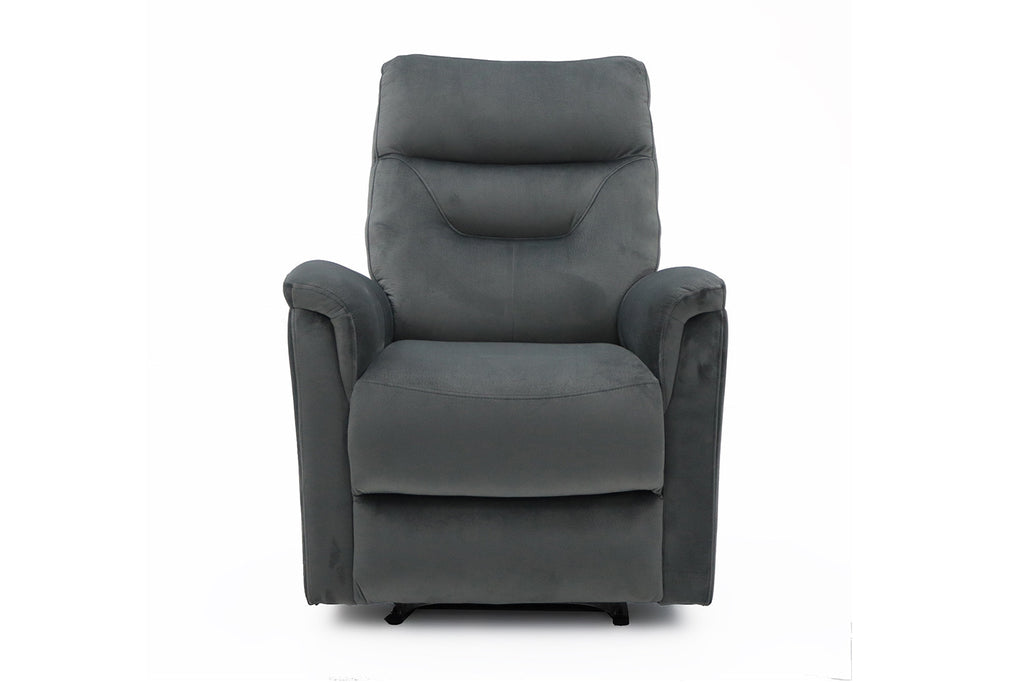 Fauteuil  'Breda' manually adjustable Fabric Grey