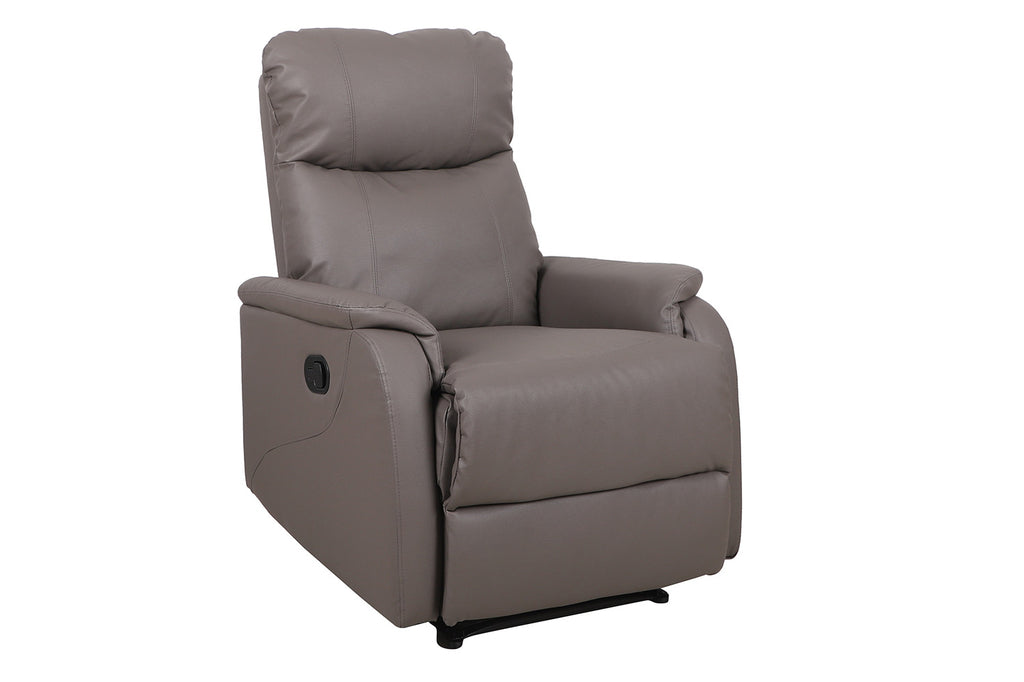 Fauteuil  'Tokio' handmatig verstelbaar PU Taupe