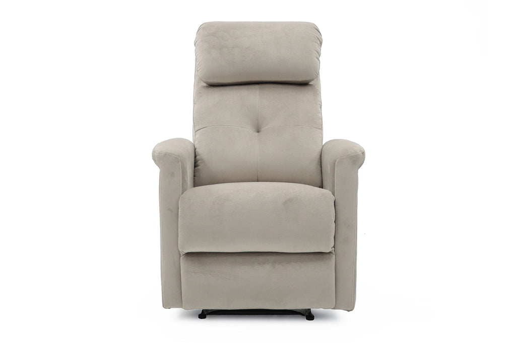 Fauteuil  'Wuhan' handmatig verstelbaar Stof Taupe