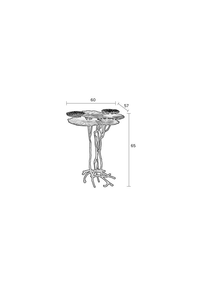 Side Table Lily Multi Black - Bijzettafels