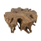 Spider Coffee Table - 80x80x40cm - Teak Root - Velaria Interiors