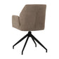 Storm Rotating Chair Brown - Velaria Interiors