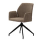 Storm Rotating Chair Brown - Velaria Interiors