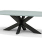 SWITCH-STELLAR Salontafel 135X75 Stuiver Fjord groen 45H - Salontafels