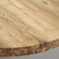 Tafelblad ovaal - 240x120 cm - blank - teak - Velaria Interiors