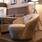 Titanyum Fauteuil Creme - Velaria Interiors