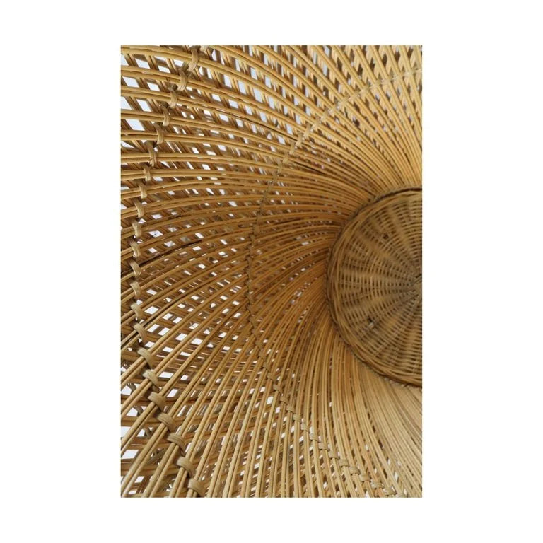 Trapezium salontafel - Naturel - Rotan/teak - Velaria Interiors