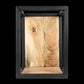 Wandbox Levels - 25x35 cm - mangohout/ijzer - Velaria Interiors